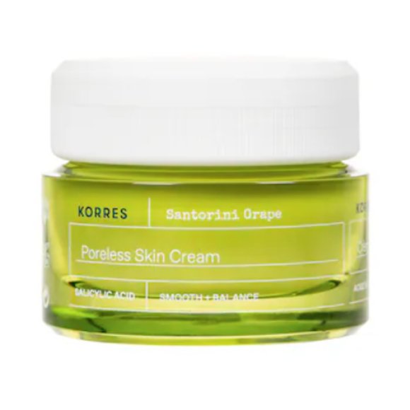 KORRES Santorini Grape Poreless Skin Cream 40ml New - Picture 1 of 5